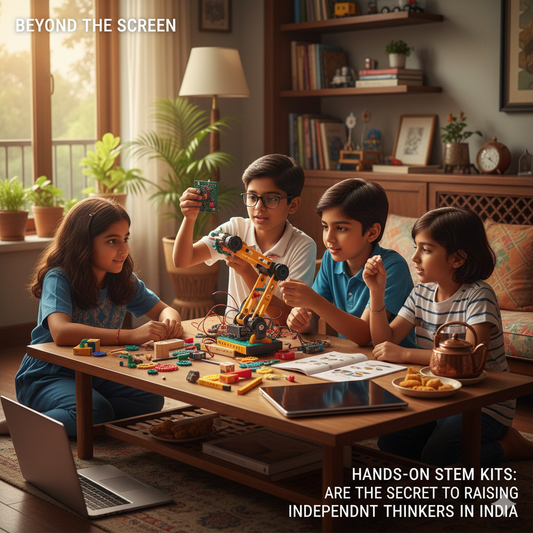 Beyond the Screen: Why Hands-On STEM Kits are the Secret to Raising Independent Thinkers in India