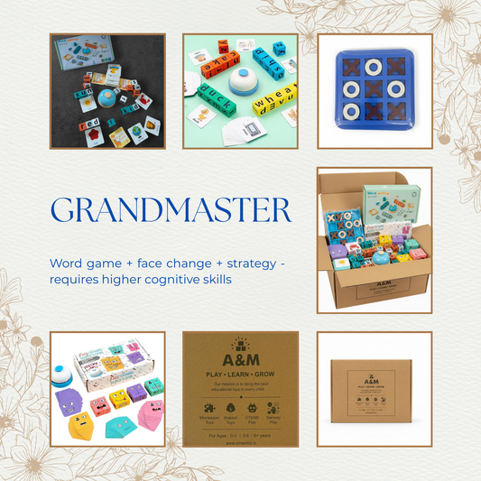 Grandmaster | Elite Cognitive Training Kit | Ages 7-12 Years | Advanced Brain Development