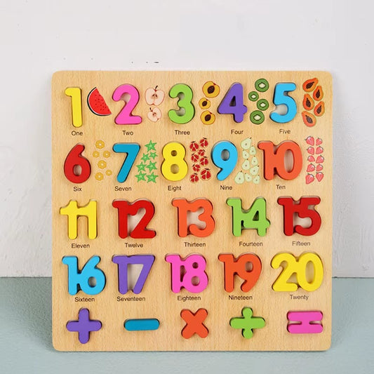 THE TACTILE-TRACE ALPHABET & NUMBER SET